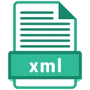 Free Xml file  Icon