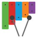 Free Xylophone Musical Instrument Instrument Icon