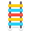 Free Xylophone Musical Instrument Multimedia Icon