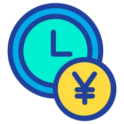 Free Yen Clock  Icon