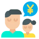 Free Yen Man Woman Icon