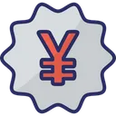 Free Yen Symbol  Icon