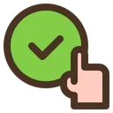 Free Yes Survey Hand Icon