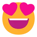 Free Yeux de coeur  Icône