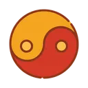 Free Yin Yang Taoism Yang Icon