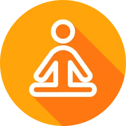 Free Yoga  Symbol