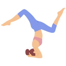 Free Yoga Pose  Icon