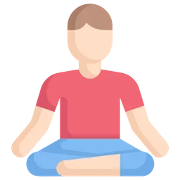 Free Yoga pose  Icon