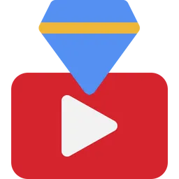 Free Youtube Diamond View  Icon