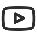 Free Youtube Social Media Video Icon