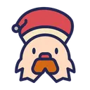 Free Yule Cat Animal Icon