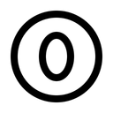 Free Zahl Kreis Null  Symbol