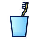 Free Zahnburste Burste Glas Symbol