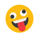 Free Zany Face Emotion Emoticon Icon