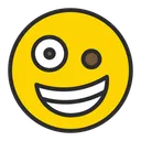 Free Artboard Copy Zany Face Strange Face Icon