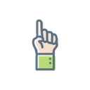 Free Zeigefinger  Symbol