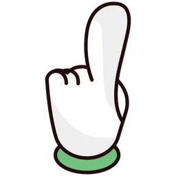 Free Zeigefinger  Symbol