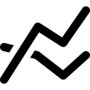 Free Liniendiagramm Symbol