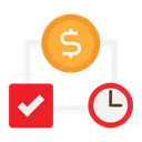 Free Zeit Management Zeitplan Symbol