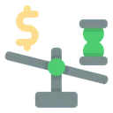 Free Zeitmanagement Balance Entscheidung Symbol