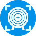 Free Ziel Fokus Dart Symbol