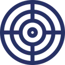 Free Ziel Verfolgung Von Zielen Fadenkreuz Symbol