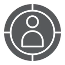 Free Mit Vorgehaltener Waffe Zielen Symbol