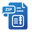 Free Zip File Extension Files And Folders Icon