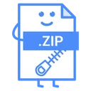 Free Zip Compressed File Icon
