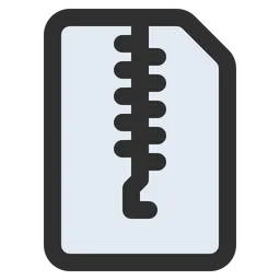 Free Zip File  Icon