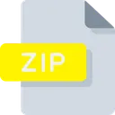 Free Zip File  Icon