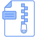 Free Zip Folder Folder Zip Icon