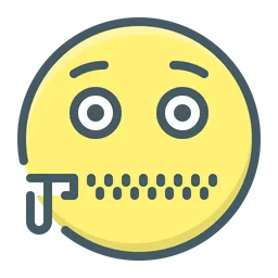 Free Emoji de zíper Emoji Ícone