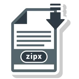 Free Zipx file  Icon