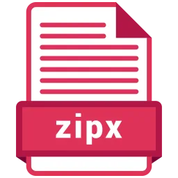 Free Zipx file  Icon