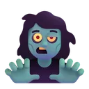 Free Zombi Color Icono