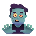Free Zombi Color Icono