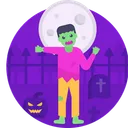 Free Halloween Zombie Scary Icon