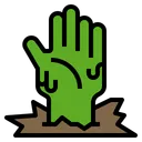 Free Zombie Hand Horror Scary Icon