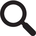 Free Search Magnifier Glass Icon