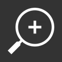 Free Zoom In Zoom Magnifier Icon
