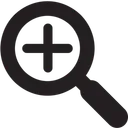 Free Zoom Search Magnifier Icon