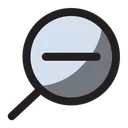 Free Zoom Out Zoom Magnifier Icon