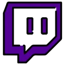 Free Twitch Soziales Netzwerk Soziale Medien Symbol