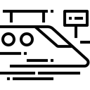 Free Zug Schiene Express Symbol