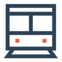 Free Zug Reisen Transport Symbol