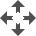 Free Bewegen Symbol