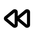 Free Zuruckspulen Links Symbol