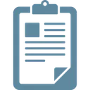 Free Zwischenablage Dokument Datei Symbol