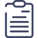 Free Zwischenablage  Symbol